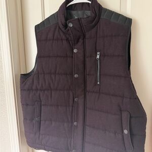 Marc Anthony Quilted Vest - Black